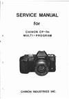Chinon CP 7 m manual. Camera Instructions.